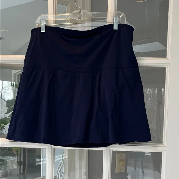 Lands End Navy Blue Swim Skort - 18W - NWOT - Picture 1 of 4